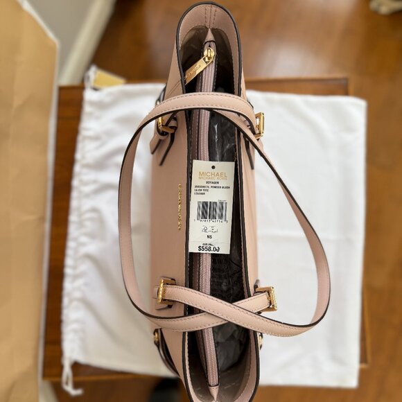 Michael Kors Large Saffiano Tote – Powder Blush – NWT + Dust Bag - Picture 8 of 12